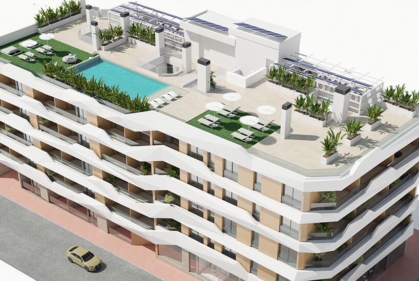 Apartments of new construction in Guardamar del Segura: Olas Building