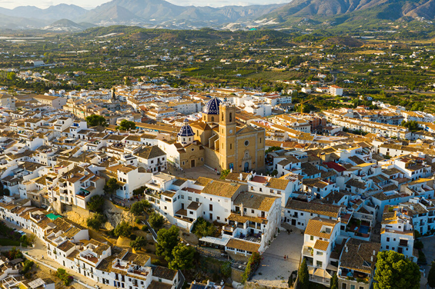 Town of Altea, old town