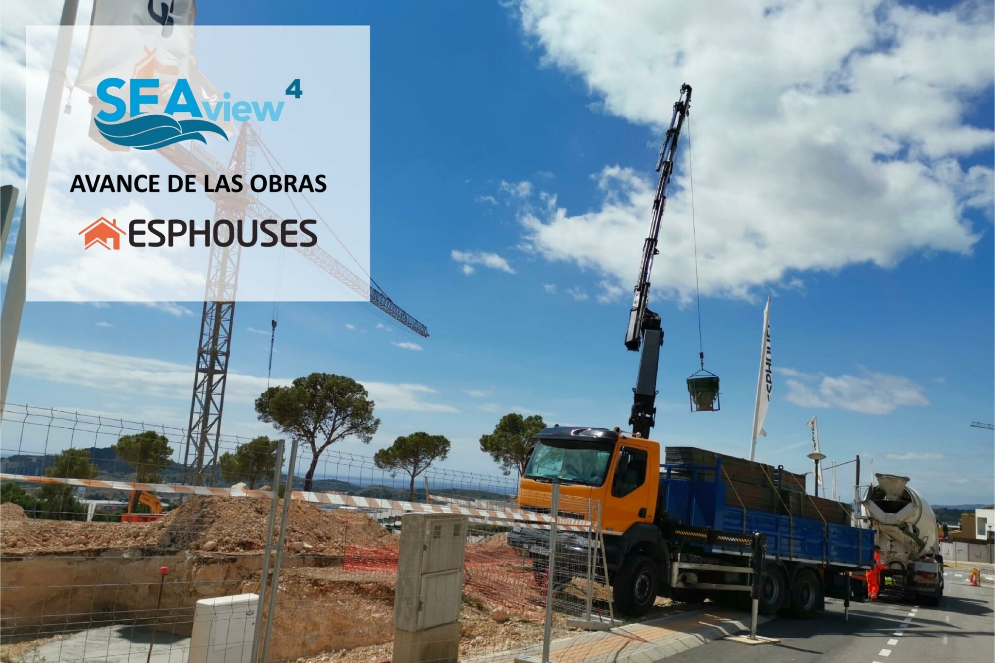 Residencial SEAVIEW 4 - Progress on the construction of our latest development in Sierra Cortina