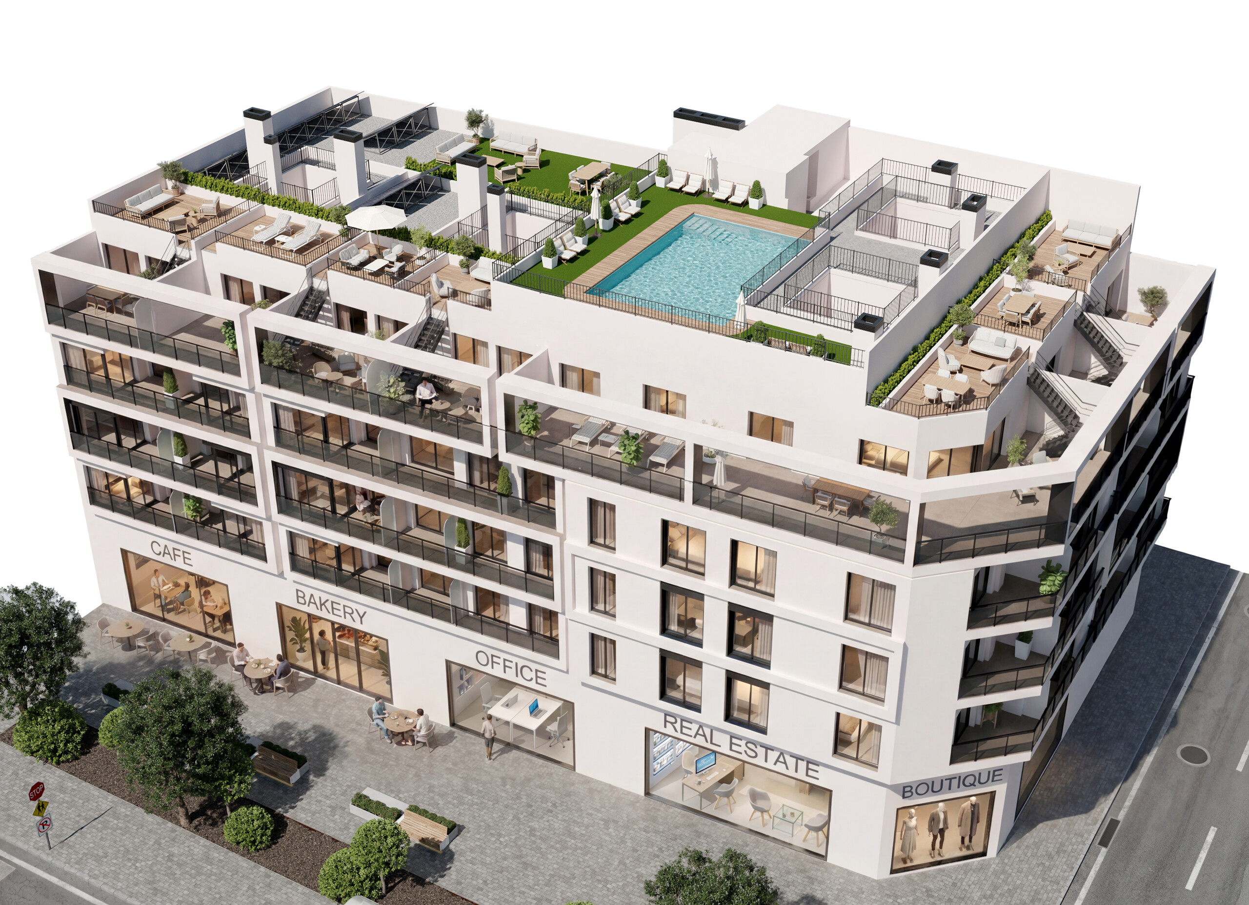 New build development in Alicante city: Erandi 2 Building