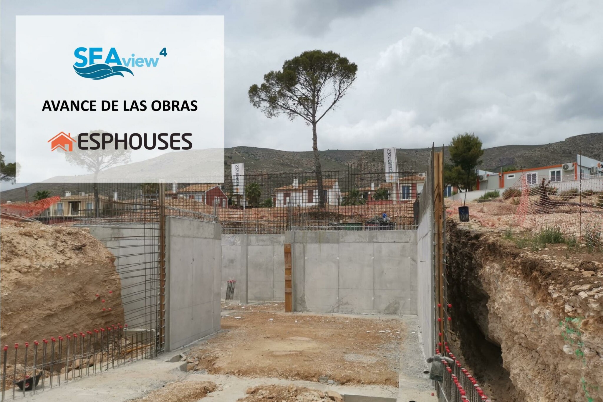 SEAVIEW 4 - Construction continues on these villas in Sierra Cortina