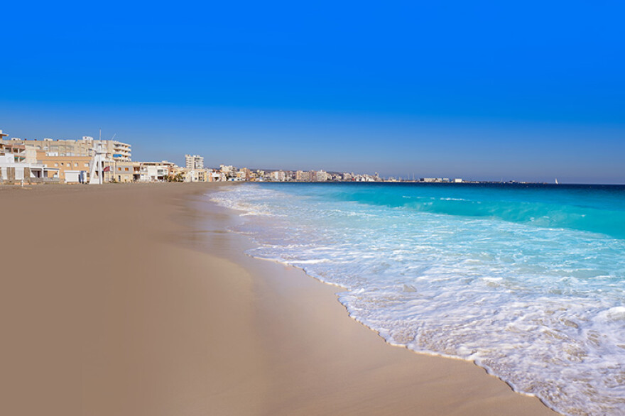 Santa Pola urban beaches