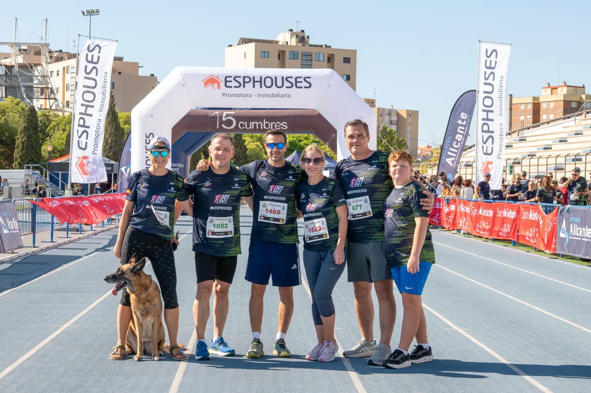 ESPHOUSES runs once again for a good cause in Alicante's Ruta 091 Charity Race